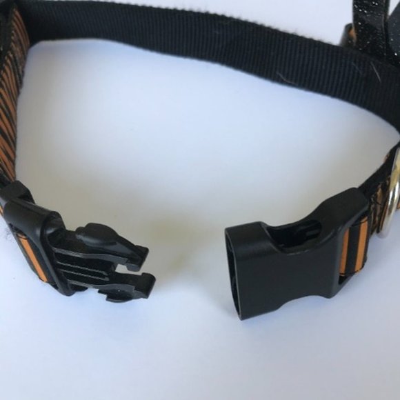 Halloween dog collar Large/XL Jack O Lantern Trick or Treat Costume Party - Picture 7 of 10